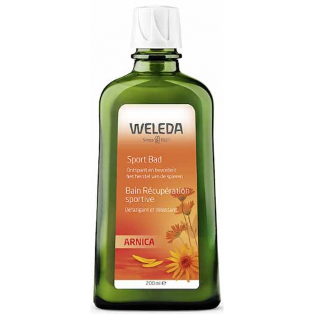 Bain récupération sportive à l'Arnica 200ml Weleda balnéothérapie Bio santé sénior
