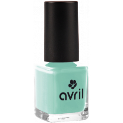 Vernis à ongles Vert d'Eau No 573 7ml Avril Cosmetique vert pastel contraste Bio santé sénior
