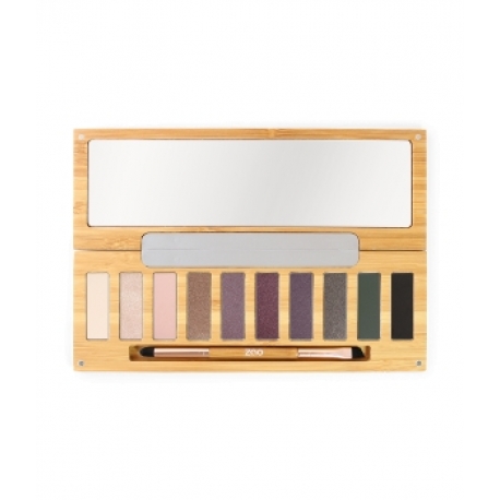 Palette Clin d'Oeil 10 ombres à paupières 13 gr Zao - produit de maquillage bio Bio santé sénior