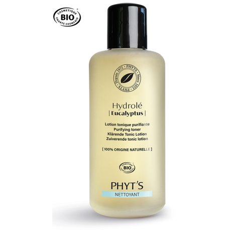 Hydrolé feuilles fraîches d'Eucalyptus 200ml Phyts - produit de soin pour le visage Bio santé sénior