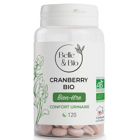 Belle et Bio Cranberry Bio 120 comprimés