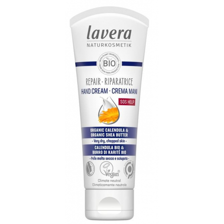 Baume SOS pour les mains 50 ml LAVERA, soin très hydratant mains bio bio sante senior