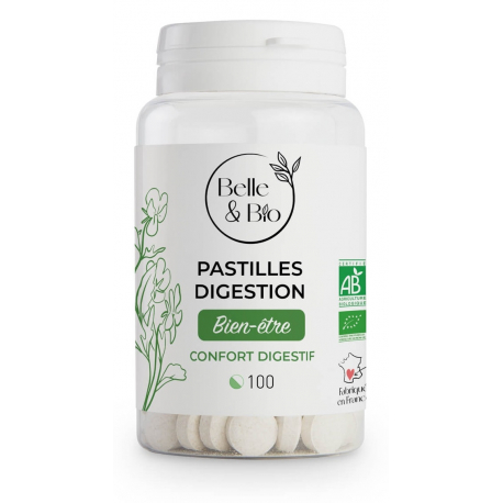 Pastilles Digestion aux Huiles essentielles - 100 unités Belle et Bio bio sante senior