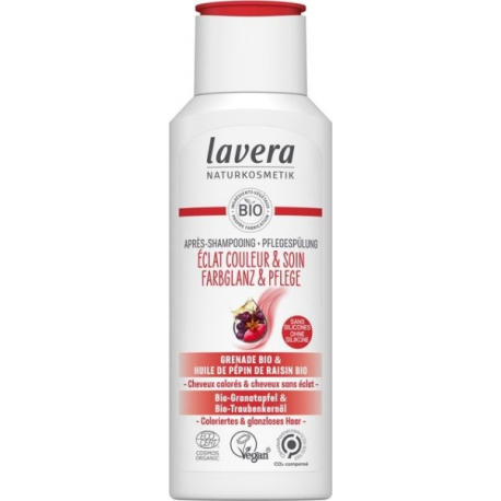 Après Shampoing éclat Couleur et Soin 200ml Lavera, soin cheveux colorés et fatigués Bio sante senior
