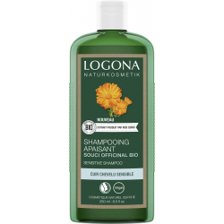 Shampooing Apaisant au souci officinal bio 250ml Logona cuirs chevelus irrités et stressés Bio sante senior