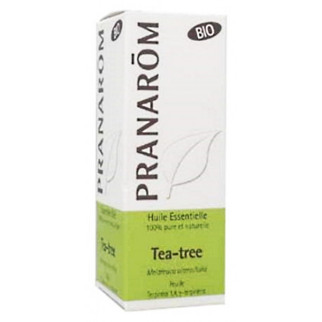 Huile essentielle de Tea Tree Bio compte gouttes 10 ml Pranarôm immunité et défenses Bio sante senior