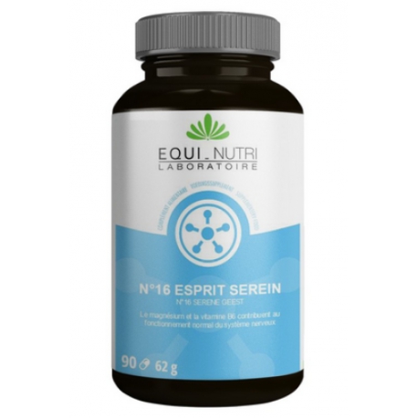 Sérénité Complexe No 7 90 gélules végétales Equi-Nutri magnésium Bio santé sénior