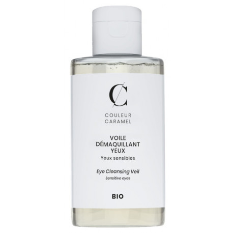 Voile Démaquillant Bio Yeux sensibles 125 ml Couleur Caramel hydrolat de rose de damas Bio sante senior