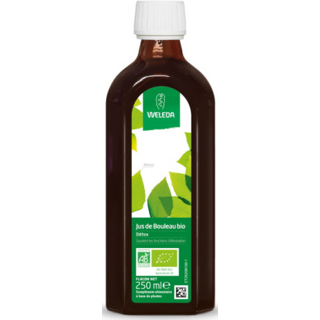 Jus de bouleau BIO flacon 200ml Weleda, biosantesenior.fr