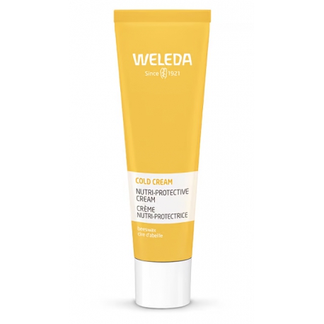 Cold Cream visage soin protecteur intensif 30 ml Weleda, crème hydratation intense bio
