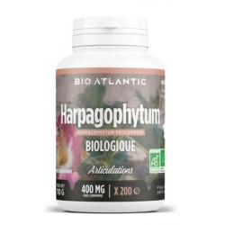Harpagophytum bio 200 comprimés de 400mg Bio Atlantic