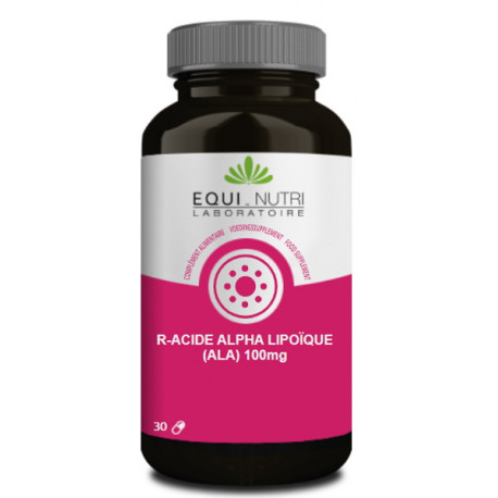 Acide Alpha Lipoïque 30 gélules végétales Equi Nutri antioxydant Bio santé sénior