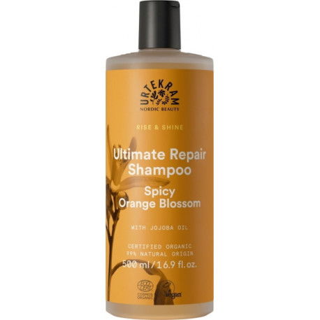 Shampooing cheveux secs et abimés Ultimate Repair Spicy Orange Blossom 500ml Urtekram