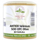 Ultra Antiox Spiruline 60 gélules végétales Herboristerie de paris antioxydant Bio santé sénior Antiox Selenium SOD OPC Olivier 