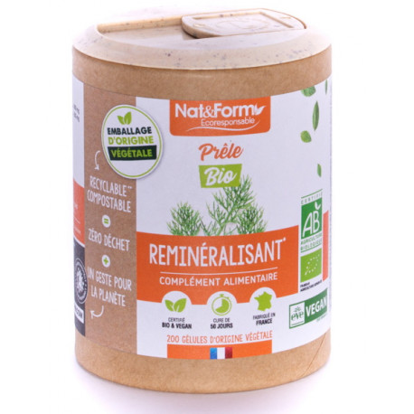 Prêle Bio 200 gélules - Nat et Form