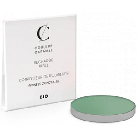 Recharge Correcteur de rougeurs n°16 Vert Couleur Caramel - maquillage bio estomper les rougeurs Bio santé sénior