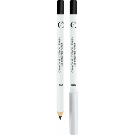 Crayon yeux et lèvres n°101 Noir 1g Couleur Caramel trait précis et homogène Bio santé sénior maquillage