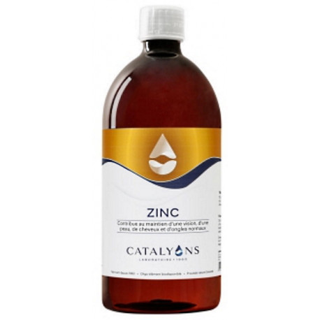 Zinc Oligo-élément 1 Litre Catalyons défenses naturelles immunité Bio santé sénior
