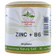 Zinc et Vitamine B6 60 gélules Herboristerie de Paris zinc défenses naturelles refroidissements Bio santé sénior