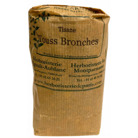 Tisane Touss Bronches 100gr Herboristerie de Paris infusion respiratoire Bio santé sénior