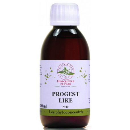 Phyto concentré Progest Like 200 ml Herboristerie de paris gattilier alchémille Bio santé sénior cycle menstruel