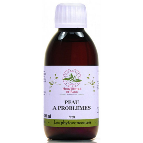 Phyto concentré Peau à Problèmes 200ml Herboristerie de paris bardane pensée sauvge desmodium ortie Bio santé sénior