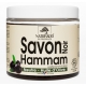 Savon noir hammam pot de 600ml Naturado - cosmétique naturel savon de soin cosmétique moussant Bio santé sénior
