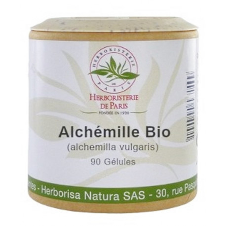 Alchémille bio 90 gélules Herboristerie de Paris aide de la femme au cours de la ménopause et du cycle menstruel