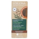 Coloration soin végétale Brun ambré 100gr Logona pour les cheveux chatain reflets cuivrés Bio santé sénior