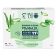 Shampooing solide 2 en 1 Aloe Vera 85 gr Cé'Bio huile de coco aloe vera base lavante végétale Bio santé sénior
