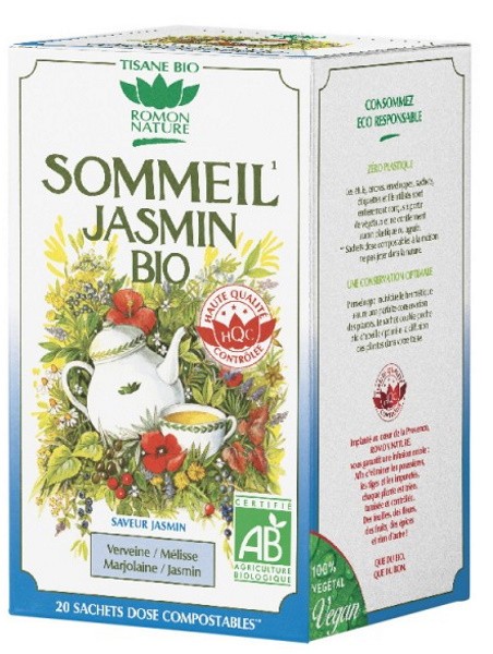 Tisane Maté Bio 20 Sachets Romon Nature Infusion Maté Bio Yerba Maté Bio Santé Sénior