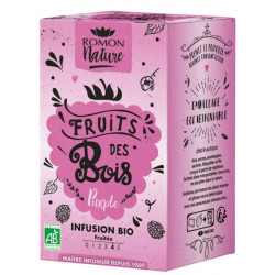 Infusion plaisir Fruits des Bois bio 16 sachets Romon nature