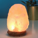 Lampe en Cristal de Sel d'Himalaya de 2 à 3 kg
