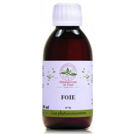 Phyto Concentré Foie 200 ml Herboristerie de Paris draineur hépatique Bio santé sénior
