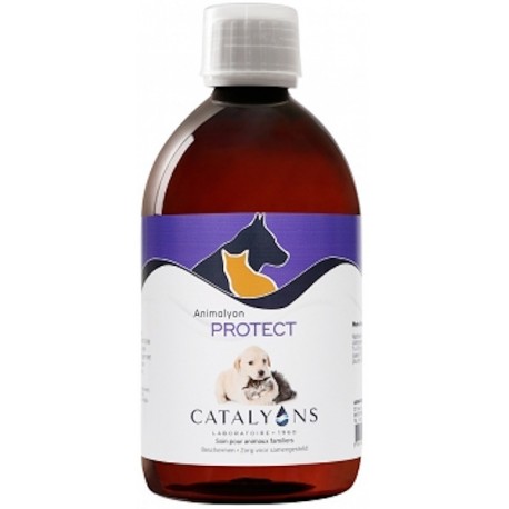 ANIMALYON Protect 500 ml Catalyons zinc cuivre argent Bio santé sénior