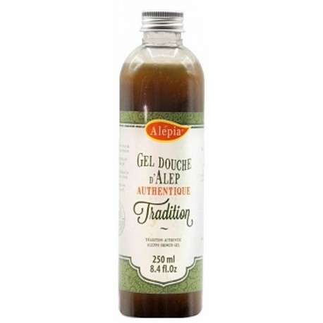 Gel douche d'Alep Authentique Tradition 250ml Alepia gel douche pour peaux fragiles Bio santé sénior