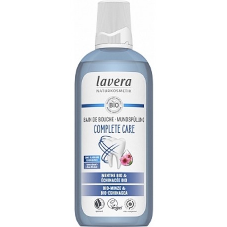 Bain de bouche Complete care sans fluor 400 ml Lavera echinacée menthol Bio santé sénior