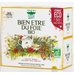 Tisane Bien être du foie 50 sachets Romon Nature