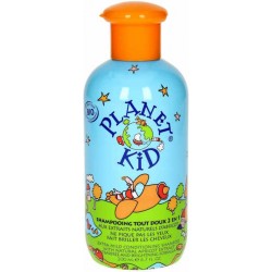 Shampoing Tout Doux 2 en 1 à l'Abricot 200ml Planet Kid