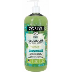 Gel douche rafraîchissant Menthe Chanvre 1 Litre Coslys