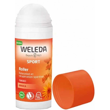 Roller Sport Arnica 50 ml Weleda roll on arnica récupération sportive Bio santé sénior
