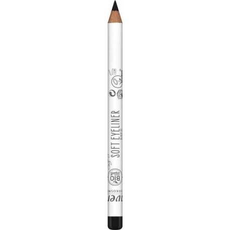 Crayon soft eyeliner Noir 01 1.14gr Lavera crayon doux eye liner noir intense Bio santé sénior