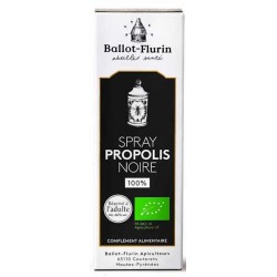 Spray Propolis noire française 15ml Ballot Flurin