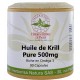 Huile de Krill 500mg 90 capsules Herboristerie de Paris oméga 3 epa dha coeur mémoire concentration Bio santé sénior
