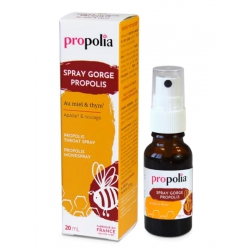 Spray Gorge Propolis Thym Miel 20 ml Propolia