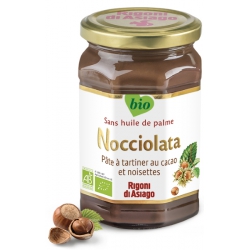 Nocciolata Pâte à tartiner Bio 650gr Rigoni di Asiago pâte à tartiner choco noisette bio santé sénior