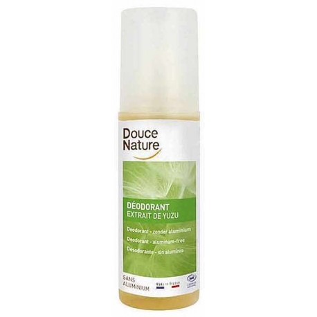Déodorant à l'extrait de Yuzu 125ml Douce nature spray Déodorant bio corporel Bio santé sénior