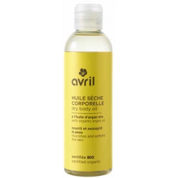 Huile sèche corporelle à l'huile d'Argan 200ml Avril Cosmétique hydratation nutrition protection Bio santé sénior