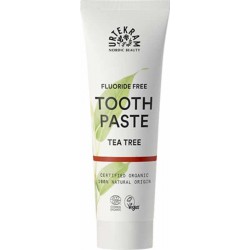 Dentifrice au Tea tree 75ml Urtekram Dentifrice à l'Huile Essentielle d'arbre à Thé Bio santé sénior