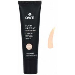 Fond de teint Porcelaine certifié Bio 30ml Avril Cosmétique peau claire à très claire Bio santé sénior